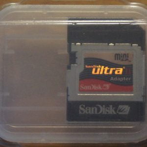 Sandisk memorycard adaptor