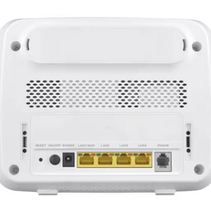 Alternative view of Zyxel LTE3316-M604. Hvid