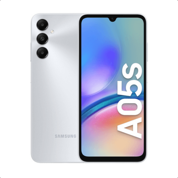 Samsung Galaxy A05S 64 GB smartphone, sølv