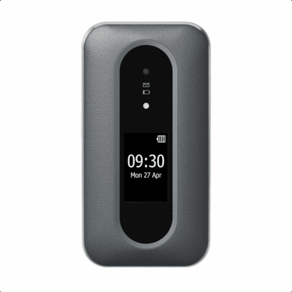 Doro Leva L31 mobiltelefon, grafit/hvid - Image 7