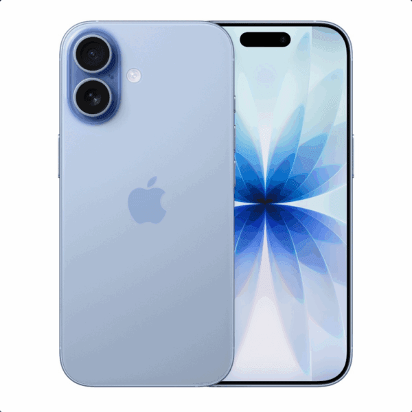 Apple iPhone 17 512 GB, støvet lyseblå