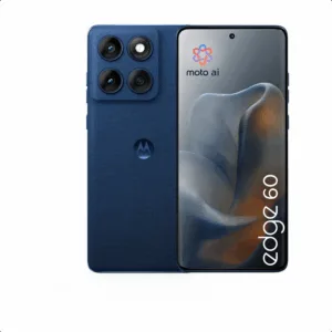 Alternative view of Motorola edge 60 512 GB, Gibraltar Sea (Blå)