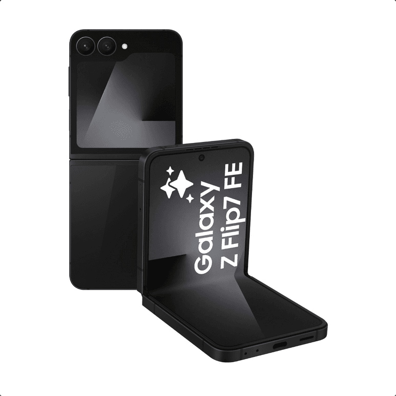 Samsung Galaxy Z Flip7 FE 128 GB, sort