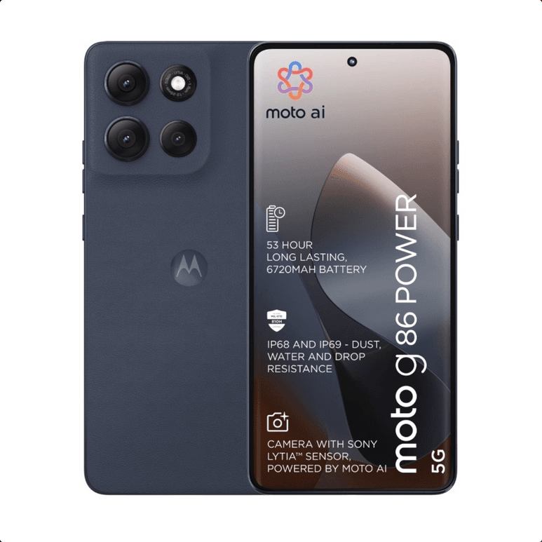 Motorola G86 Power 512 GB, Spellbound (mørkeblå)