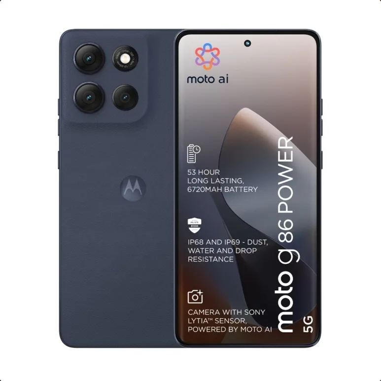 Motorola G86 Power 512 GB, Spellbound (mørkeblå)