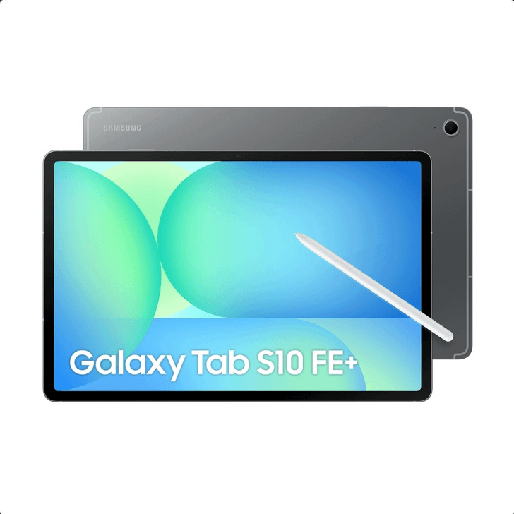 Samsung Galaxy Tab S10 FE+ 5G 128 GB, grå