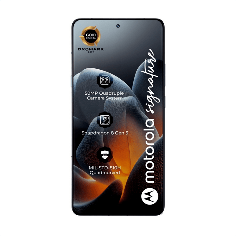 Motorola signature 512 GB, Carbon (Sort) - Billede 9