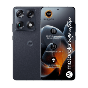 Motorola signature 512 GB, Carbon (Sort)