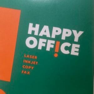 Happy office papir