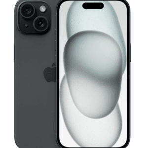 Apple iPhone 15 128 GB, sort