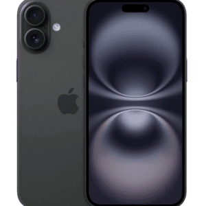Apple iPhone 16 Plus 128 GB, sort